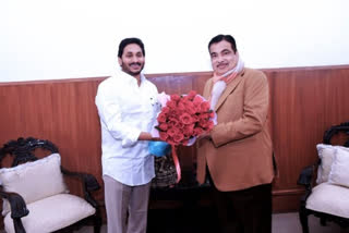 CM Jagan meets Gadkari