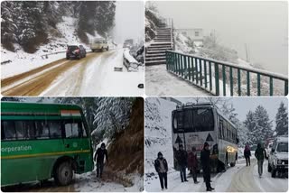 Snowfall in rampur