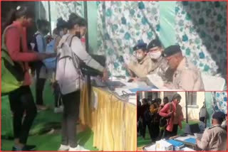 Police recruitment process disrupted in Hamirpur