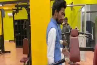Shyam Rangeela tweeted gym video