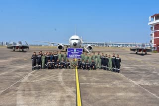 ଗୋଆରେ ମୂତୟନ ହେଲା ନୌସେନାର P-8I Aircraft