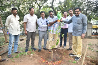 Gorati Venkanna and Juluri Gaurishankar participated in the Green India Challenge