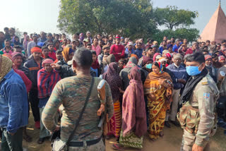 Double murder in bokaro ration shop attack on people sleeping