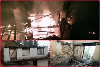 Fire incident in mandi