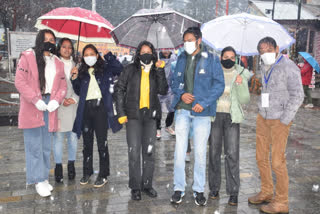 snowfall in manali Himachal pradesh