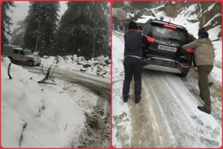 SHIMLA POLICE RESCUED TEN PEOPLE