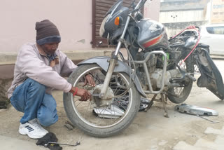 disabled mechanic Kurukshetra