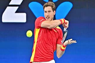 ATP Cup  Tennis tournament  Spain  Sports News  स्पेन  एटीपी कप  स्पेन  पाब्लो कारेनो बुस्टा  फिलिप क्राजिनोविक  Pablo Careno Busta  Filip Krajinovic