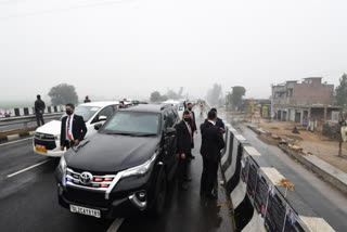 PM Modi Convoy Stuck