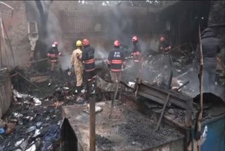 Fire Breaks Out at Delhi