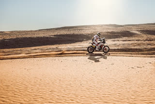 Hero MotoSports Team Rally, Dakar Rally 2022, Joaquim Rodrigues, Aaron Mare