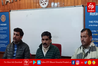 Press conference of baggi panchayat