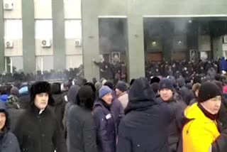 Kazakhstan violent protest