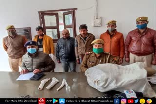 पुलिस ने तीन गो तस्करों को किया गिरफ्तार