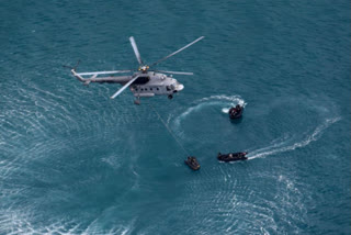 The Southern Naval Command of the Indian Navy on Thursday said it would opt for suitable location without habitations for conducting pilot training. Earlier, locals at Ettumanoor near Kottayam had alleged that tarpaulin roof of an under construction building was disturbed when a Navy chopper hovered around 200 ft above ground level.