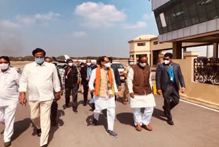 MP CM Shivraj Singh on Telangana tour will address party workers in Hyderabad