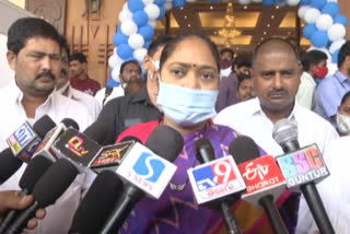 home minster sucharitha comments on ACCMC