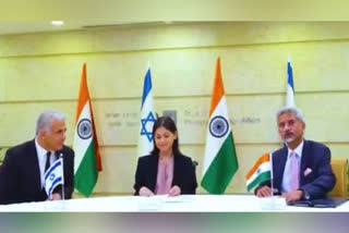 External Affairs Minister Dr S Jaishankar exchanged greetings with the Foreign Minister of Israel Yair Lapid on New Year. They discussed bilateral and plurilateral cooperation between the two countries marking the 30th anniversary of India Israel diplomatic ties.