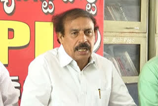 cpi ramakrishna fires on cm jagan over prc fitment