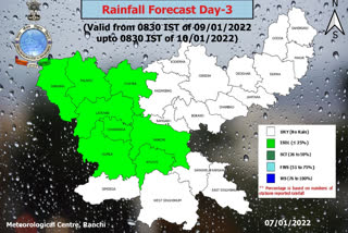 Jharkhand weather update Chances of change in Jharkhand weather due to western disturbance