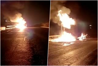 The Burning Truck In Jaipur