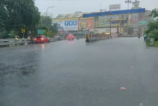 rain in faridabad