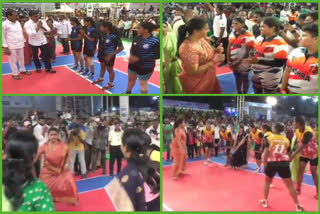 Roja played Kabaddi