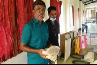 Bags attracts people which made from Banana Fiber in Mangalore jute fair