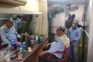 Jalpaiguri MLA Goes for Hair Cut After Saloon Open