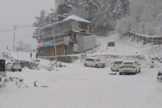 Snowfall in Himachal Pradesh