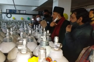 Ajay Bhatt inaugurated oxygen plant