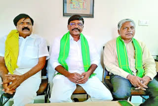 Telugu farmer state president Marreddy Srinivas Reddy