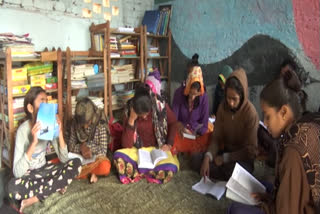 Girl opens library in Jaipur's Bassi village to make education easily accessible to women