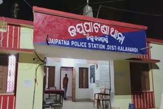 attacked on police officer in kalahandi