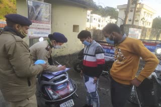 Police action in nainital