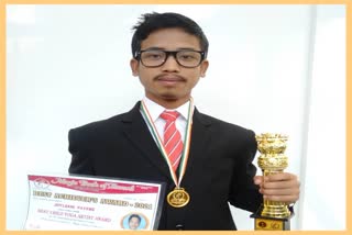 magic-book-of-records-honored-jayalakshmi-payeng-of-lakhimpur-with-best-child-yoga-artist-award-or-best-achievers-award-2021