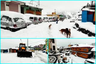 Road closed in Sirmaur