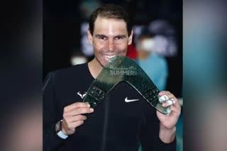 Rafael Nadal downs Cressy to clinch his 89th tour-level title in Melbourne  മെൽബൺ സമ്മർ സെറ്റ് ട്രോഫി കിരീടം റാഫേൽ നദാലിന്