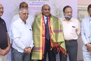 Dr Duvvuru Dwarakanathareddy got Two Life Time Achievement Awards