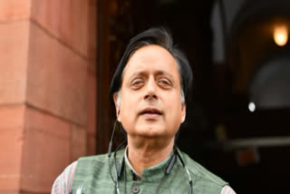 Shashi Tharoor's sly dig at BJP, tweets a new word 'Anocracy'