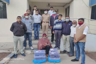 Cannabis seized from Morbi: વાંકાનેરના રહેણાંક મકાનમાંથી 6.5 કિલો ગાંજાના જથ્થા સાથે એક શખ્સ ધરપકડ