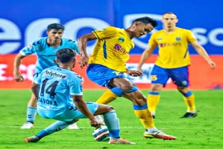 ISL 2021-22  Kerala Blasters  Hyderabad FC  केरला ब्लास्टर्स  इंडियन सुपर लीग  आईएसएल  हैदराबाद एफसी  खेल समाचार  Indian Super League  ISL  Hyderabad FC  Sports News