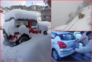 Snowfall in Himachal Pradesh