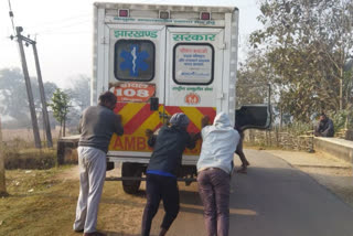 108 ambulance service in bad condition in Bero Ranchi