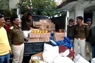 MP Excise Department seized liquor worth lakhs