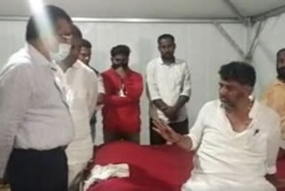 DK Shivakumar refuses to undergo Covid test after 10-day march