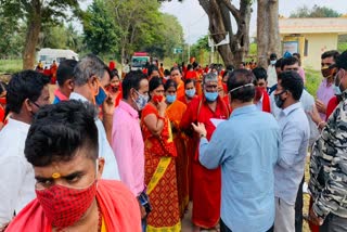 Increased corona in Chamarajanagar