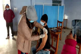 Vaccination in district pauri