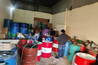 Fake oil factory busted