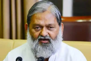 Haryana Health and Home Minister Anil Vij